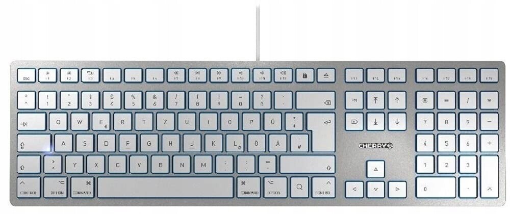 Cherry Kc 6000 Slim Pro Mac Usb Qwerty klávesnice