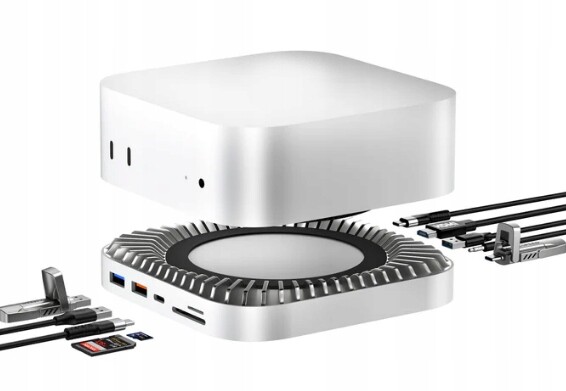 Dokovací Stanice Mac Mini Hub M4 Raycue NVMe/M.2 Sata Ssd