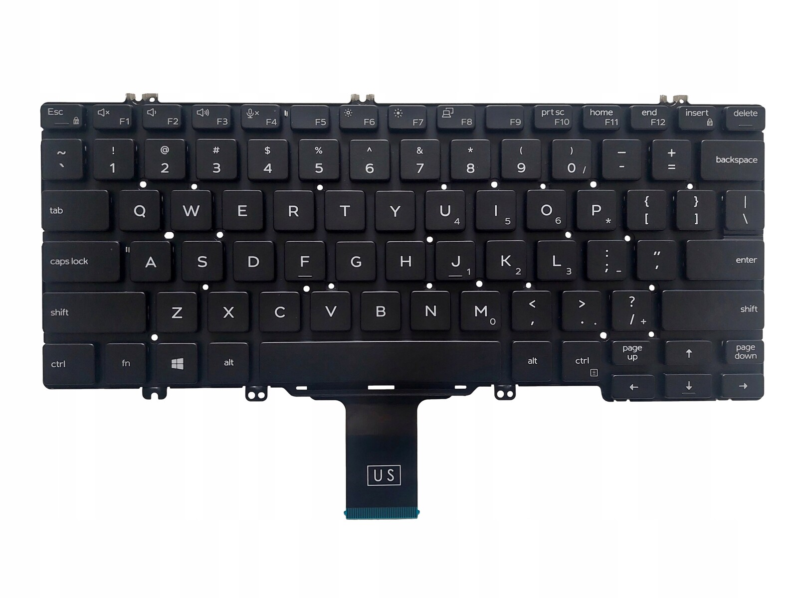 Klávesnice Dell Latitude 5300 5400 7400 7410 7300 3400 2v1 Originál Pl