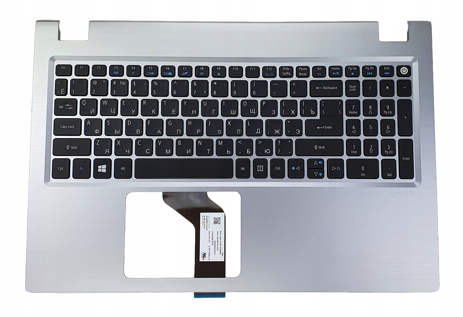 Nová Klávesnice Acer Aspire V3-574G V3-574T V3-575G Ruská