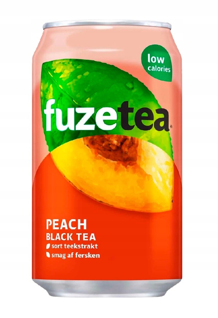 Nápoj Fuze Tea Peach 330 ml x 24 ks
