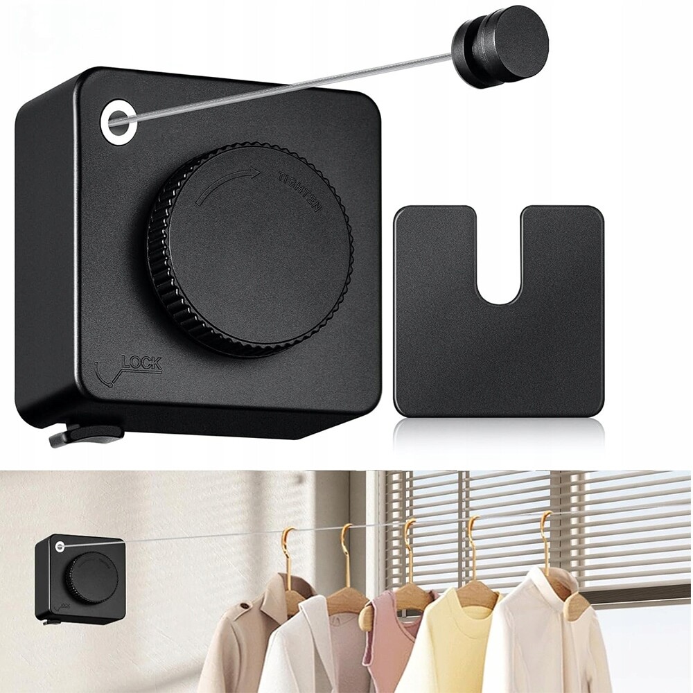 Prodlužovací Šňůra Na Prádlo Ocelová Šňůra Na Prádlo Balkon 5.1 M