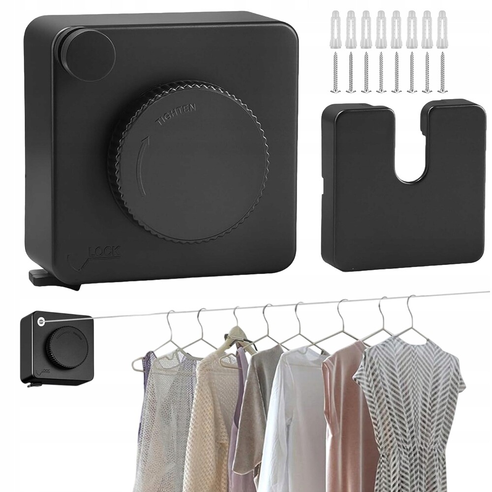 Kempingová Sušící Šňůra Na Prádlo S Rolovacím Provázkem 5.1 M