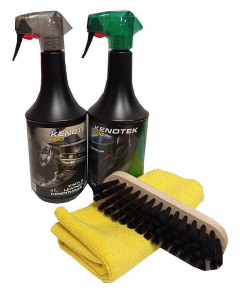 Kenotek – sada na čištění čalounění a kůže