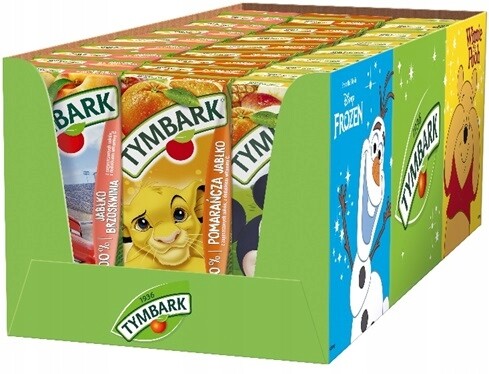 Tymbark Šťáva 100% Mix 24 x 200 Ml