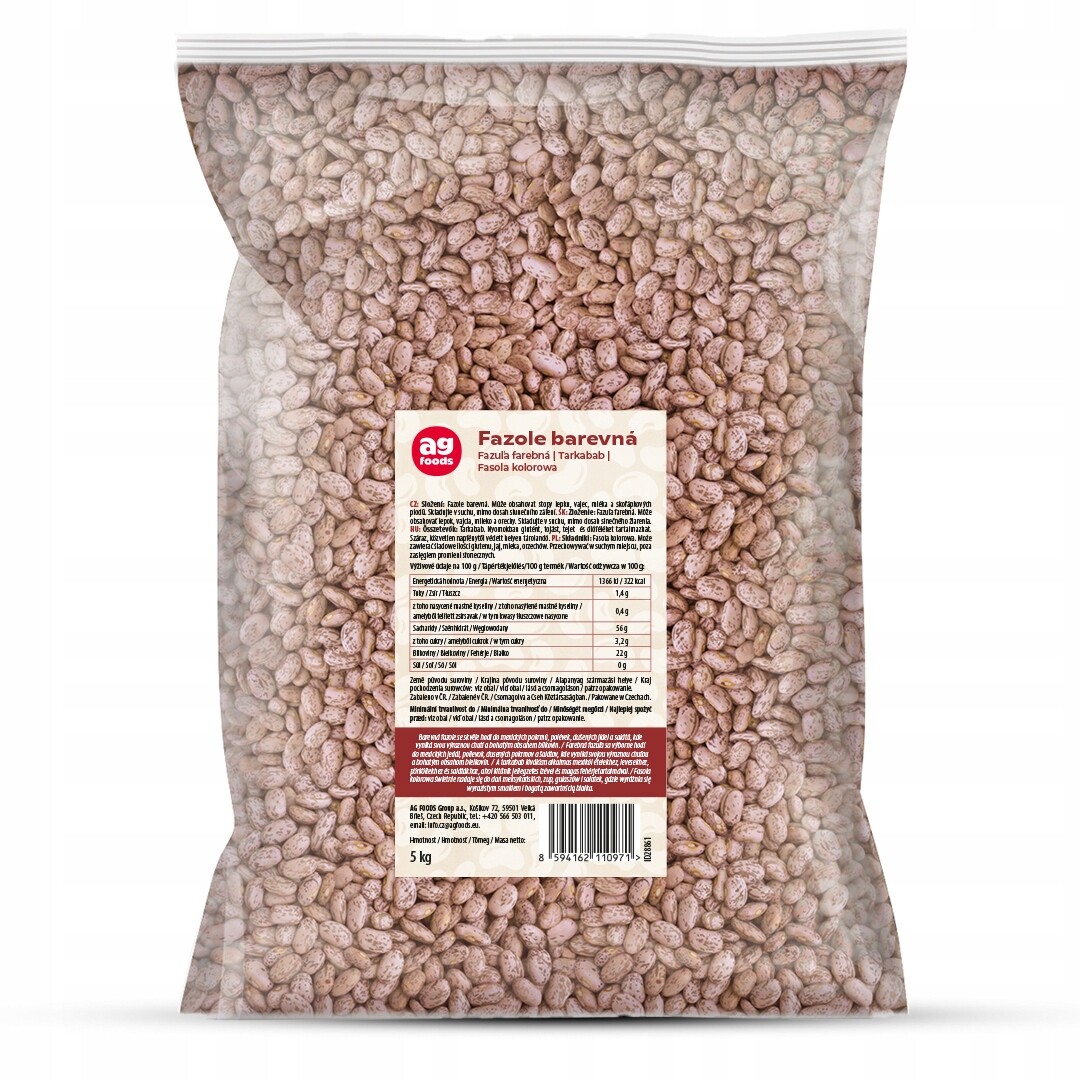 Fazole barevná 5 kg