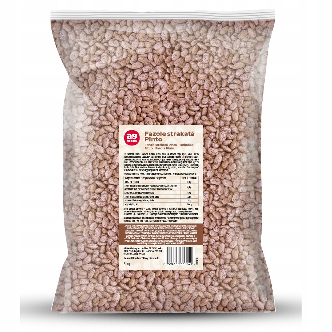 Fazole strakatá Pinto 5 kg