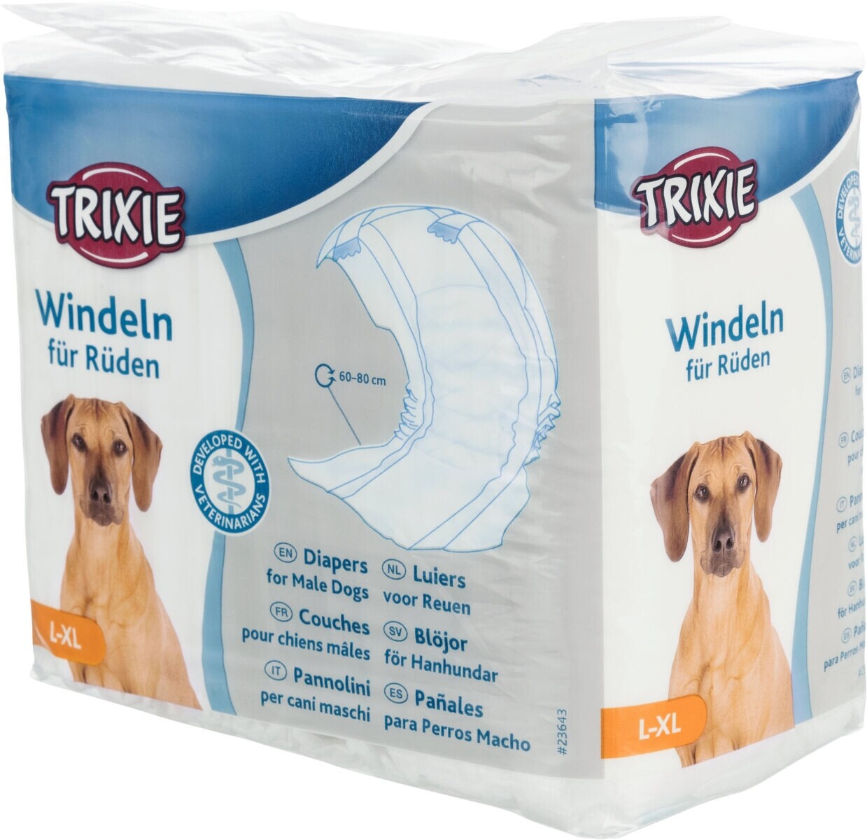 Trixie plenky pro dospělé psy pro samce L-XL 12 Ks