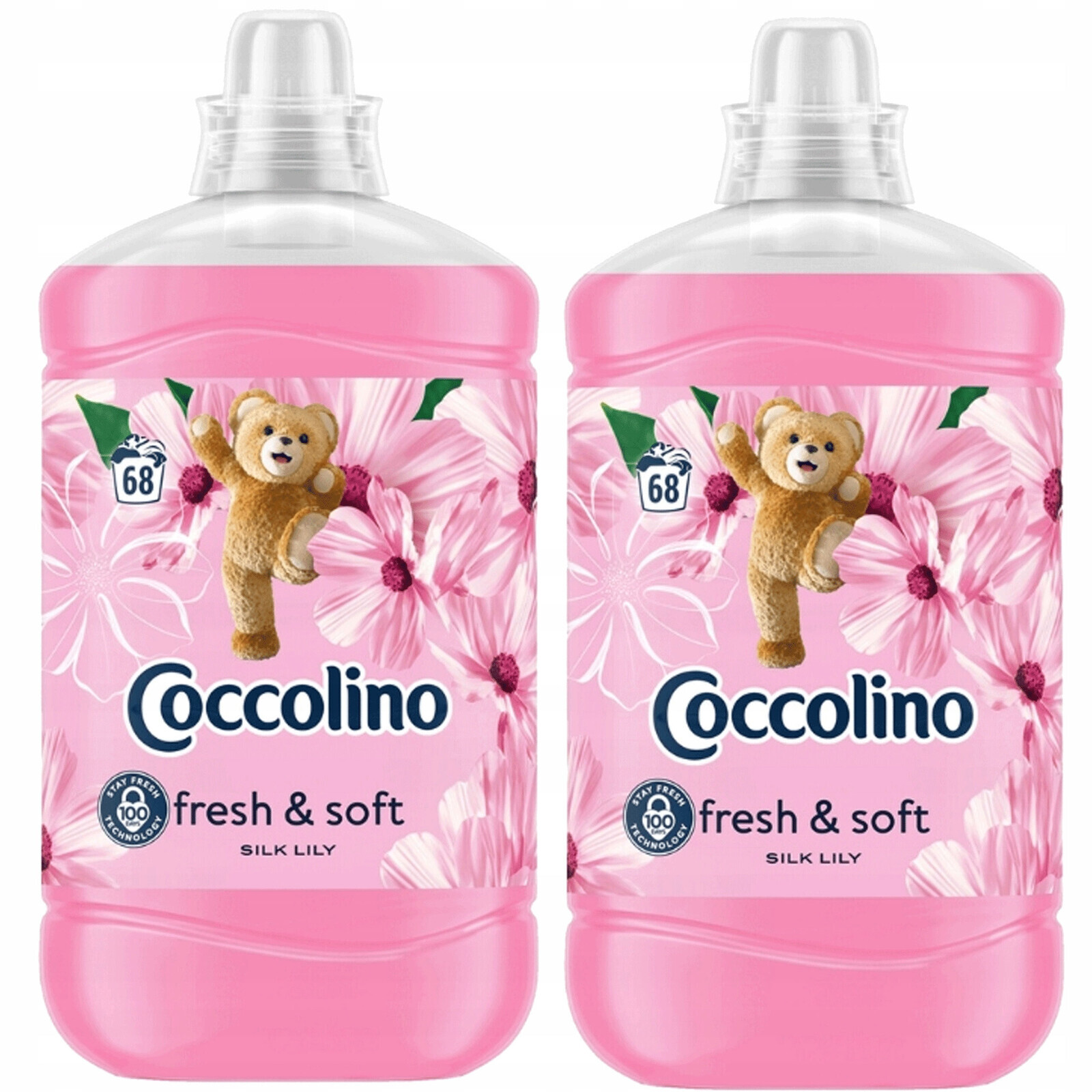 Coccolino Creations Silk Lily tekutá aviváž 1,7L 68 praní x2
