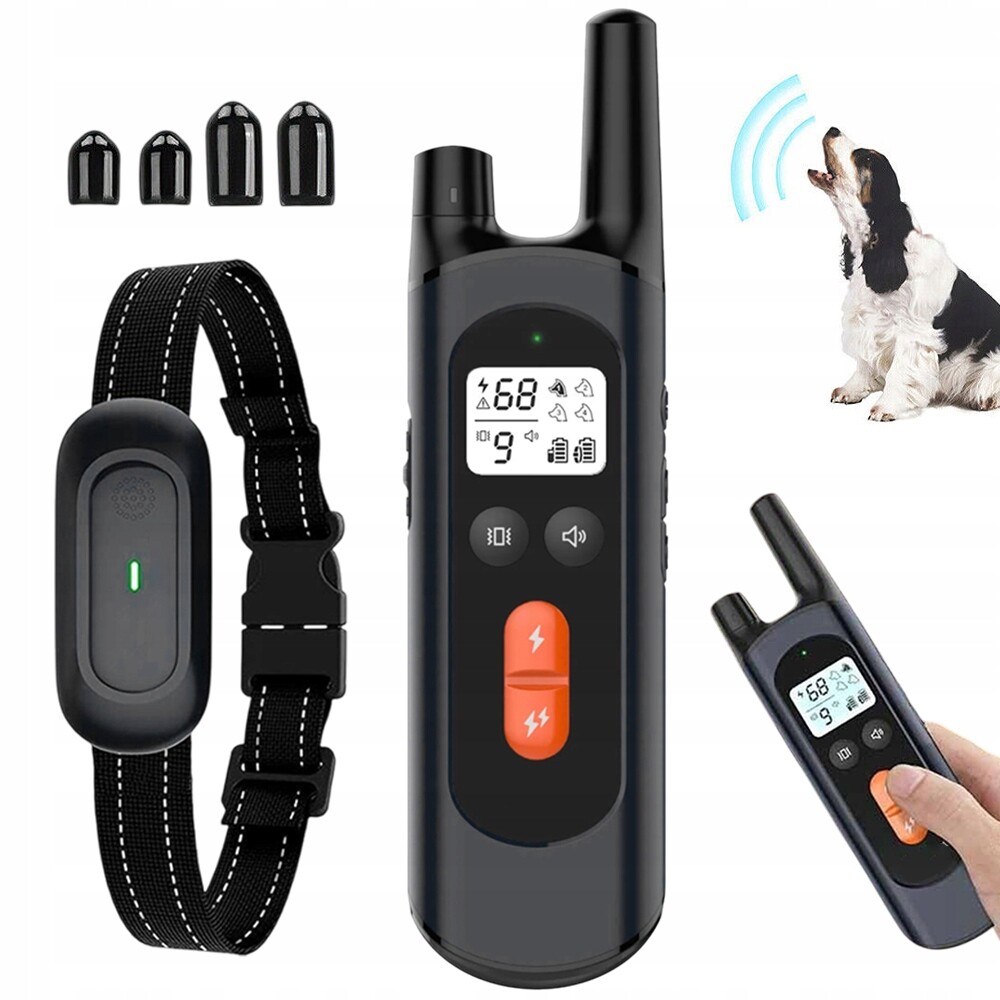 Obojek Pro Výcvik Psa, Korekce Štěkání, Kousání, Univerzální