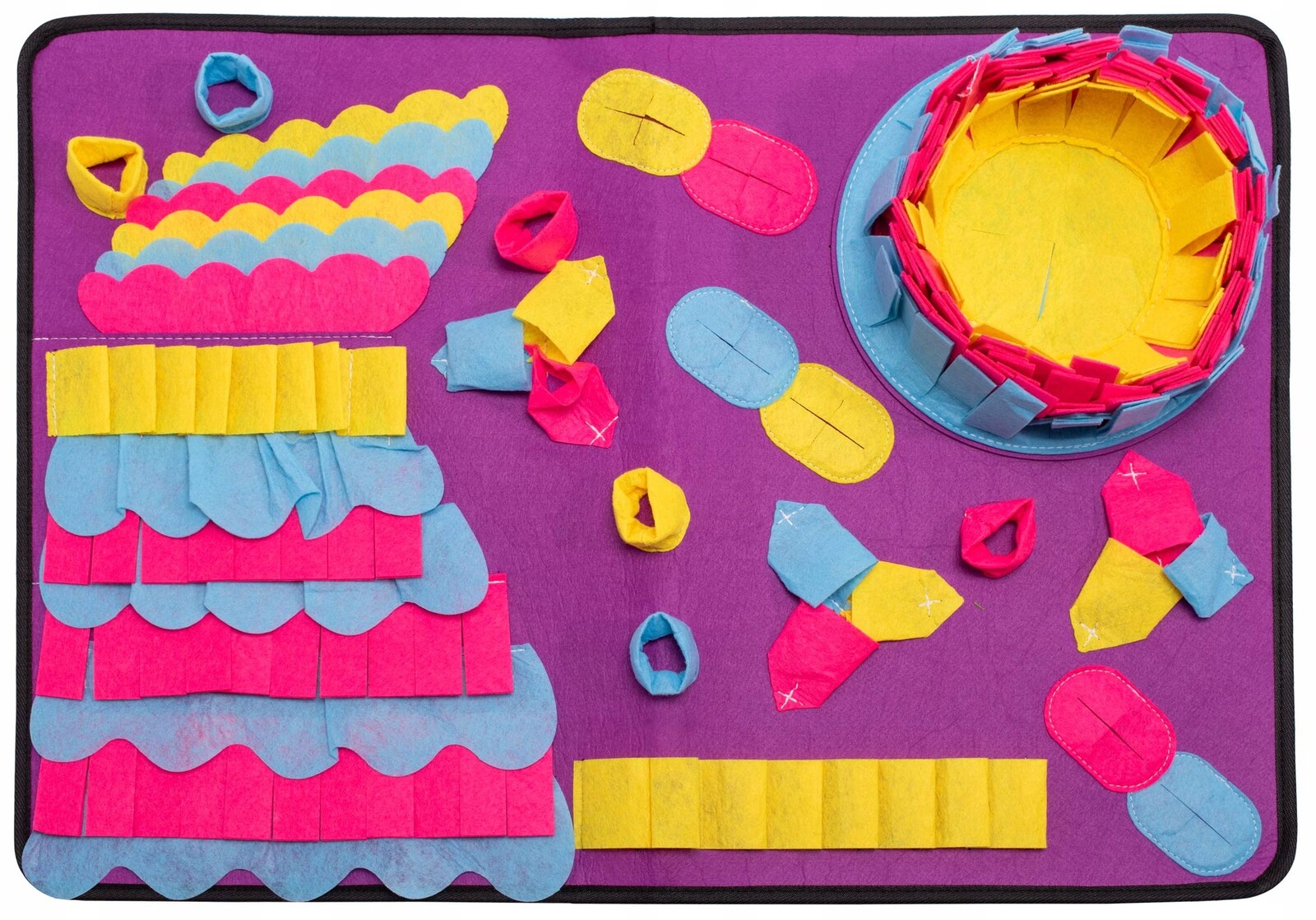 Hračka Na Pamlsek Čichová Podložka Pro Psa Kočku Vzdělávací Slow Food 70x50 cm