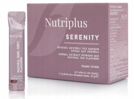 Farmasi Nutriplus Čaj čaj v prášku s příchutí Earl Grey, sáčky 30 x