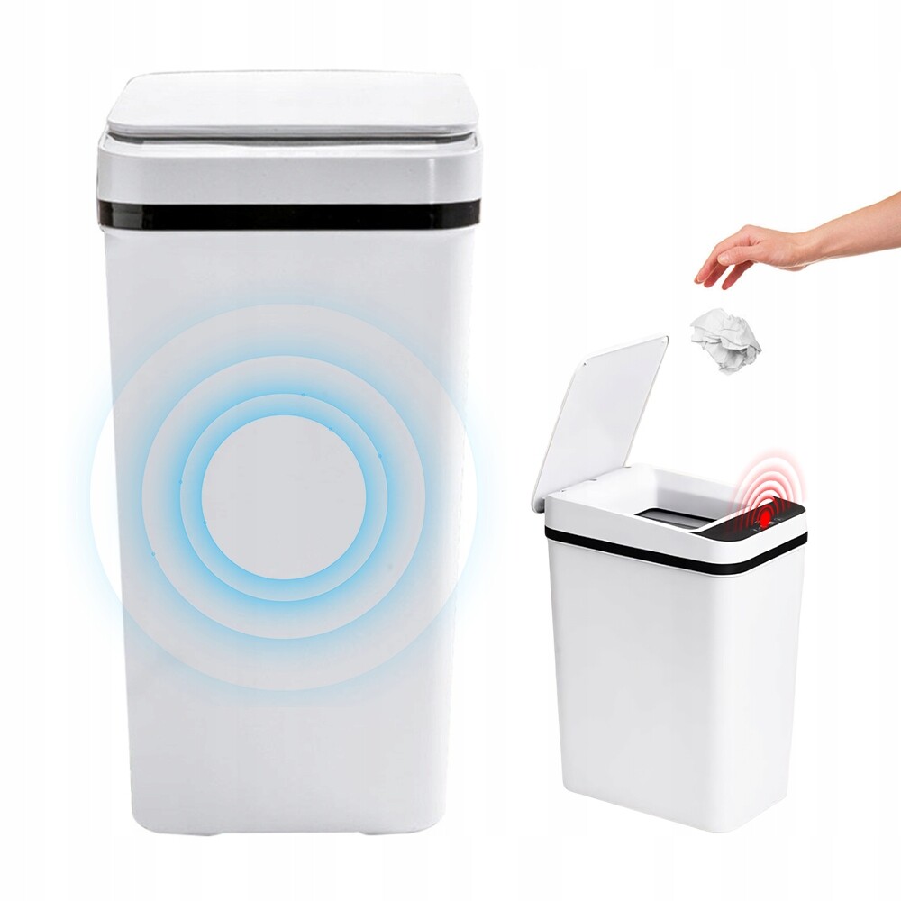 Odpadkový Koš Na Odpadky S Víkem Bezdotykového Plýtvání Nádoba Se Senzorem