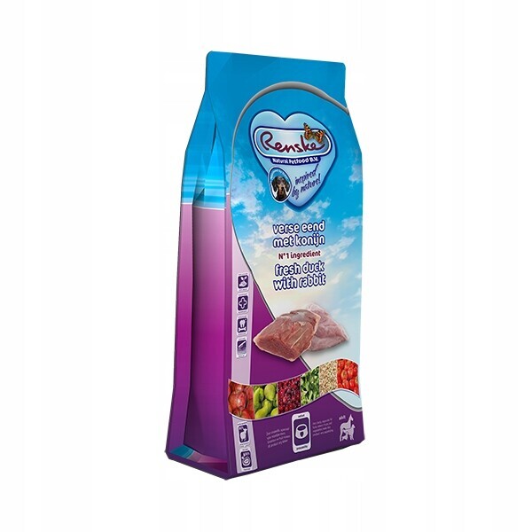 Renske Adult Dog čerstvá kachna a králík krmivo pro dospělé psy 12 kg