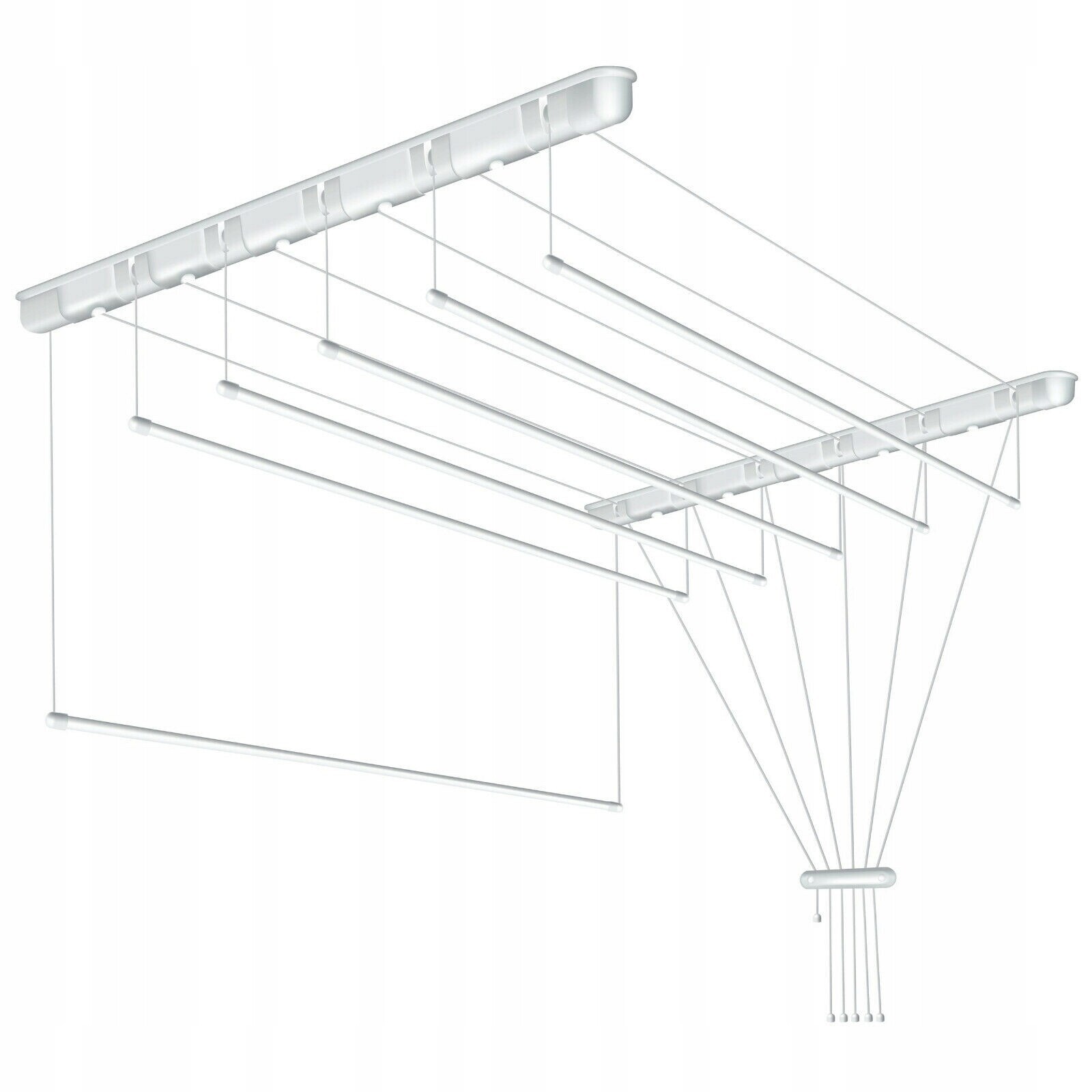 Sušák 6 Tyčí 130 CM Snadná Montáž Trvalý