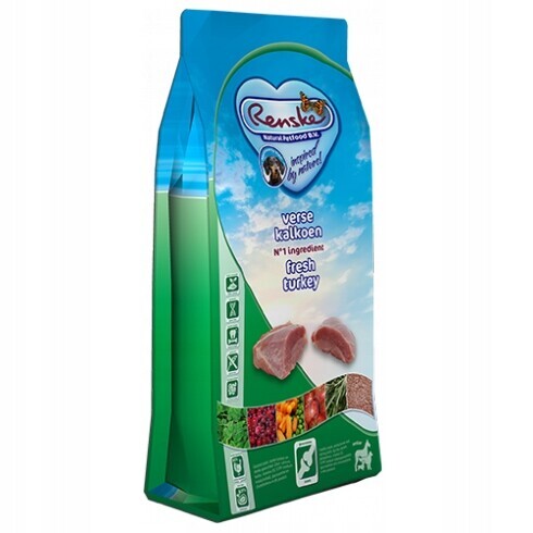 Renske Adult Dog čerstvé krůta bez obilovin krmivo pro seniory 2 kg