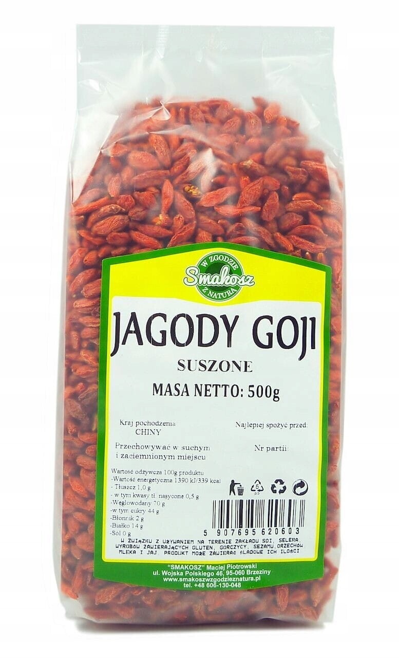 Smakosz goji sušené 500 g