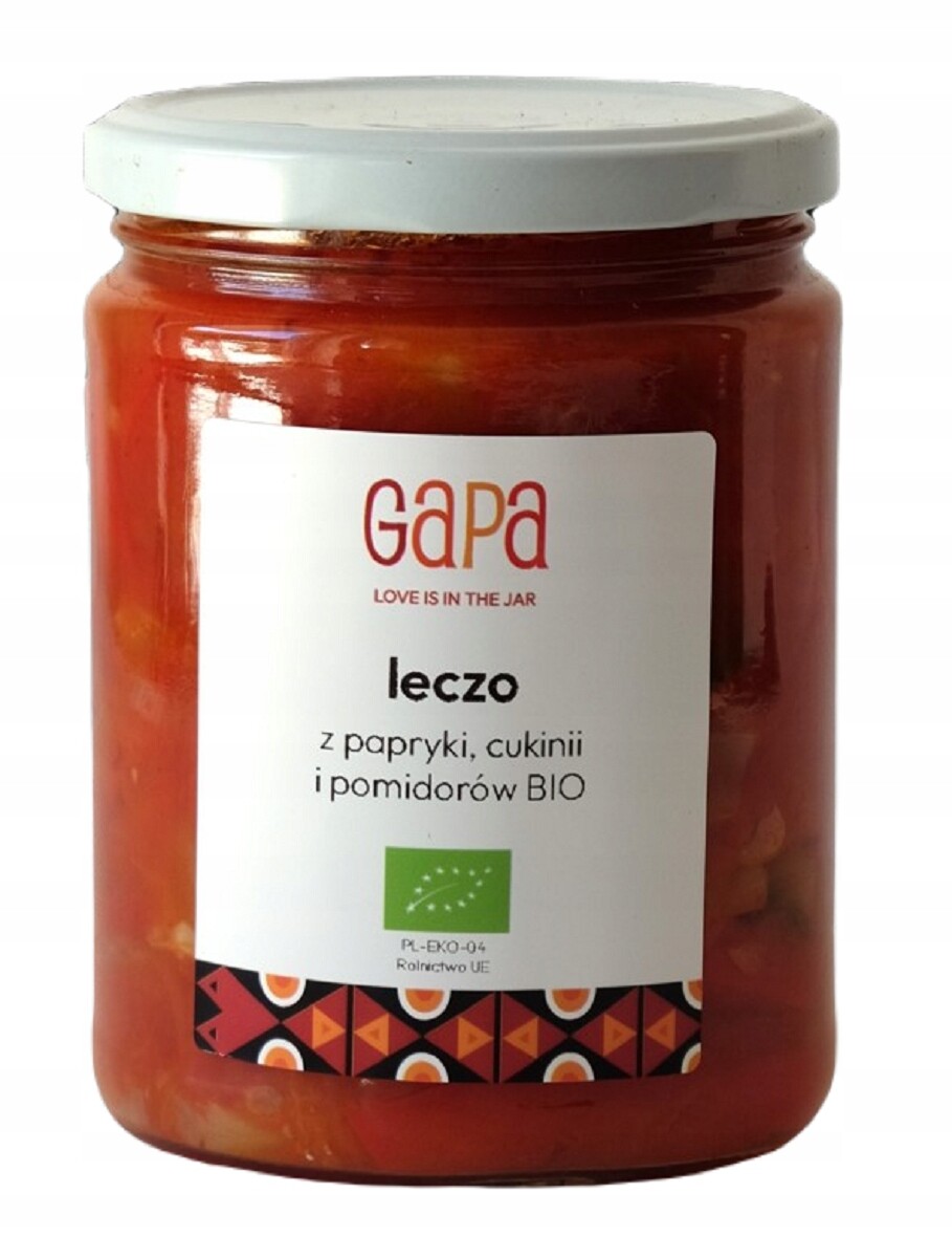 Lečo Z Rajčat, Papriky A Cukety Bio 450 g Gapa