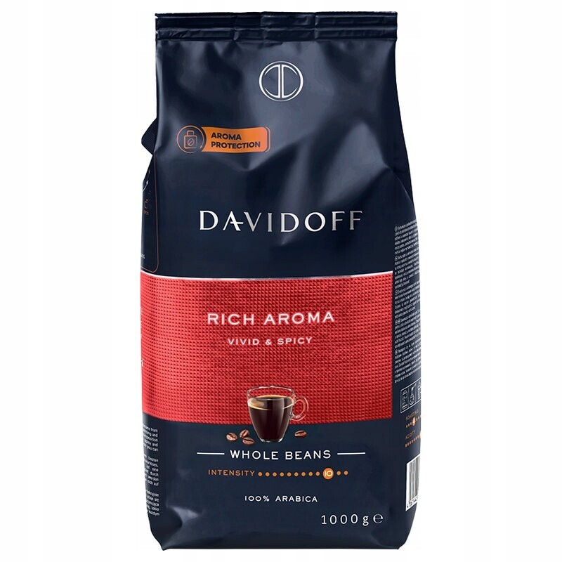 Káva zrnková Arabica Davidoff Rich Aroma 1000 g
