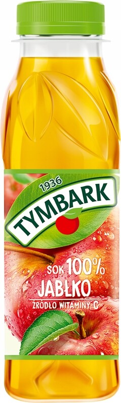 12 x Tymbark Šťáva 100 % jablko 300 ml