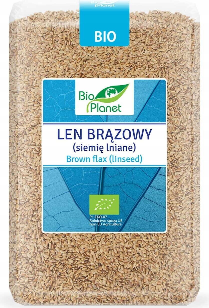 Len Hnědý (lněné Semínko) Bio 2 kg Bio Planet