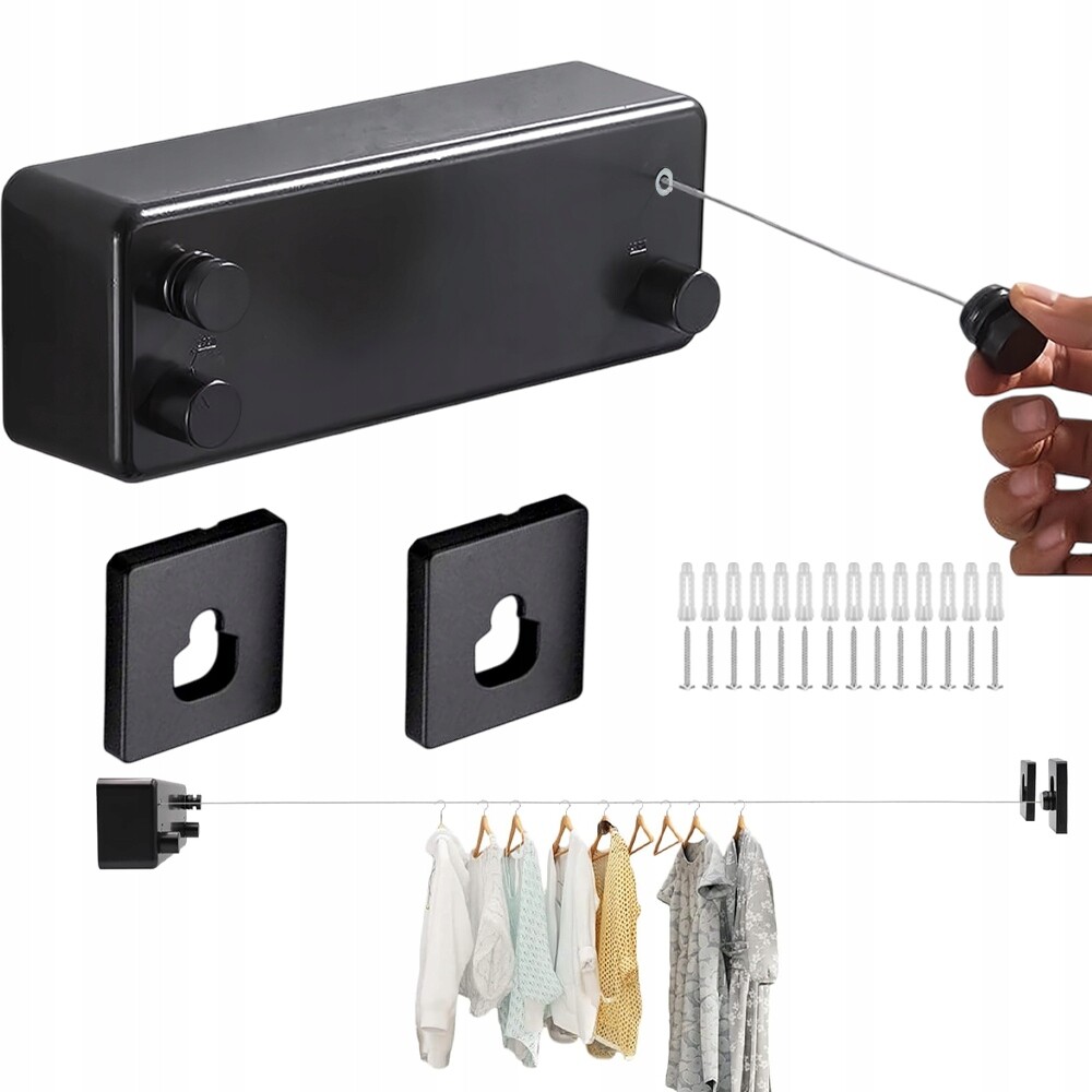 Roztahovací dvojitá sušička 4.2 m pro koupelny a balkony s prádlem