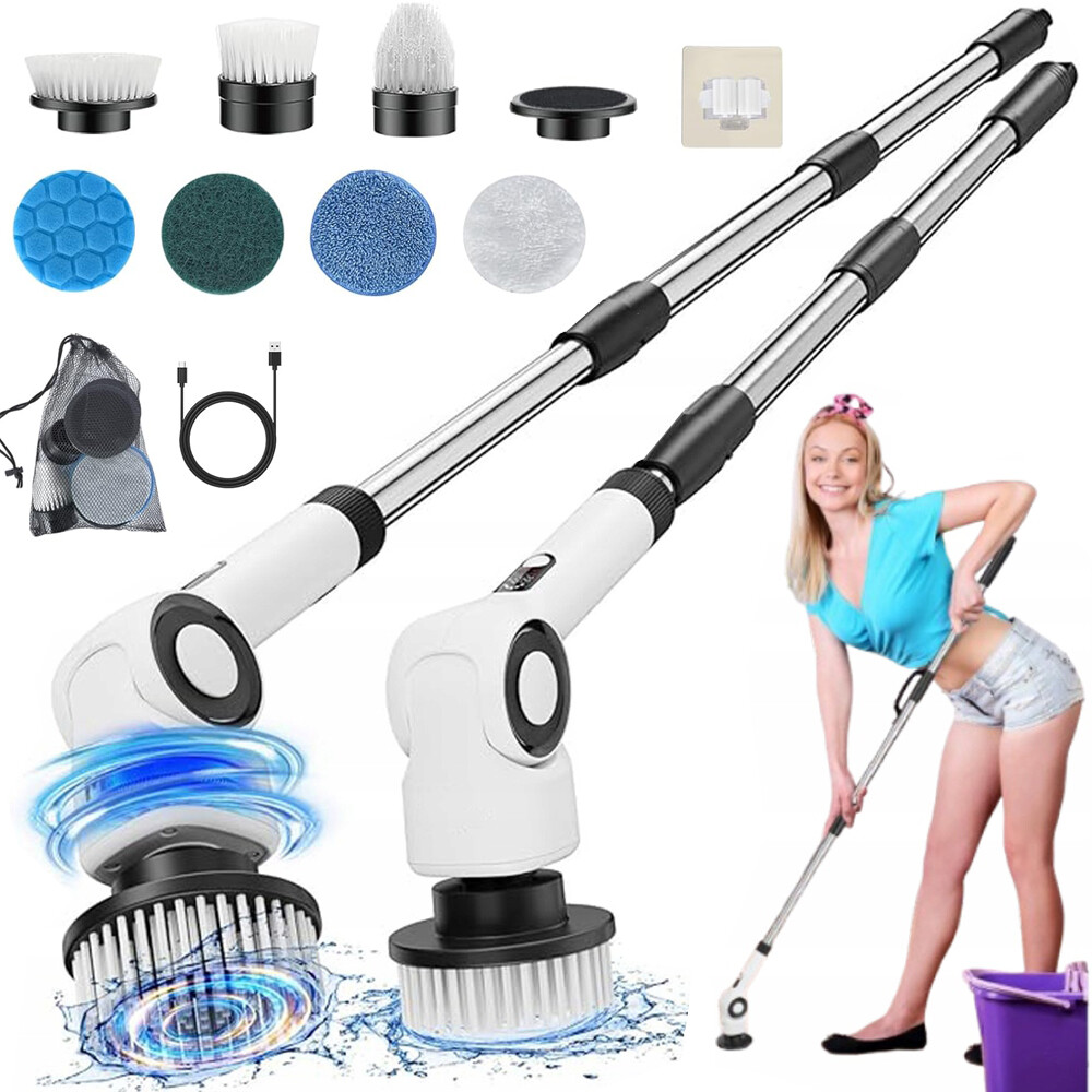 Ruční, Rotační Čisticí Kartáč 7 V 1 Elektrický 3 Rychlosti