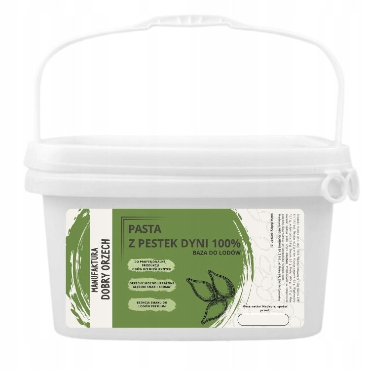 Dýňová pasta 100 % – pro výrobu zmrzliny 10 kg Dobry Orzech