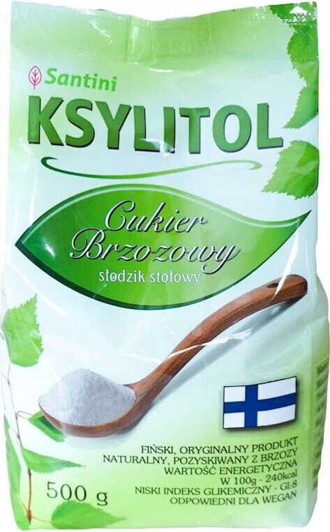 Xylitol 500 g (taška) Santini (finsko)