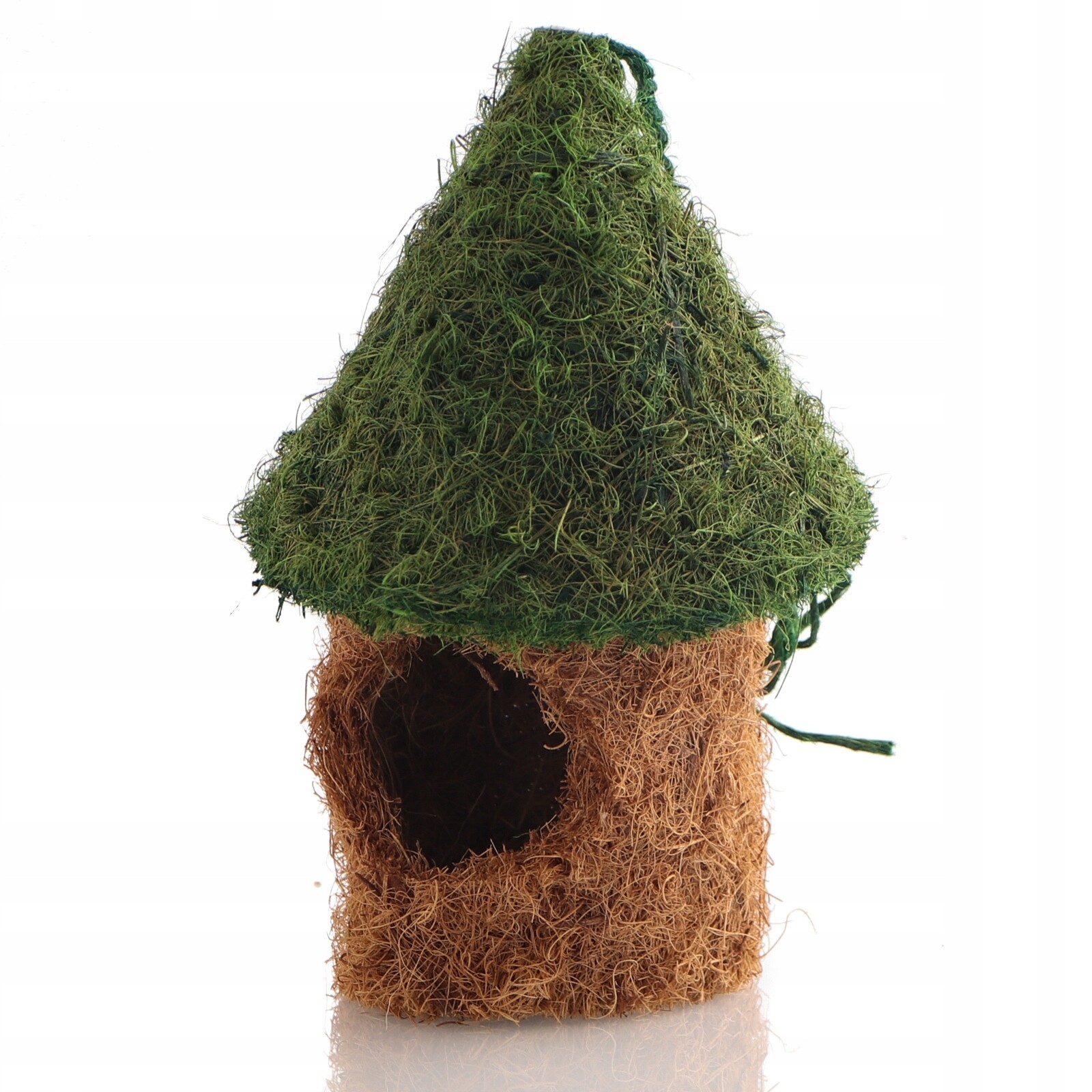 Přírodní Malý Domeček S Úkrytem Z Kokosového Vlákna Pro Křečka