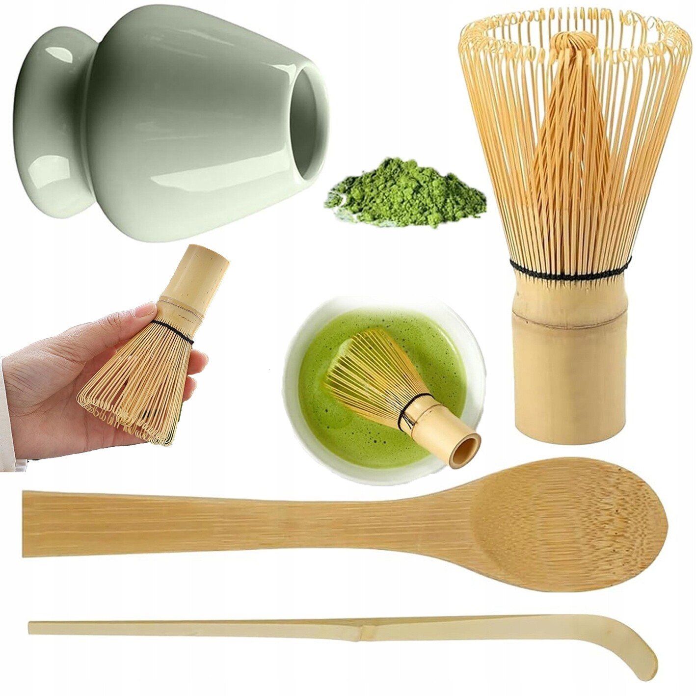 4DÍLNÁ Sada Mixérů Na Matchu: Ideální Příslušenství Pro Vaření Matchy