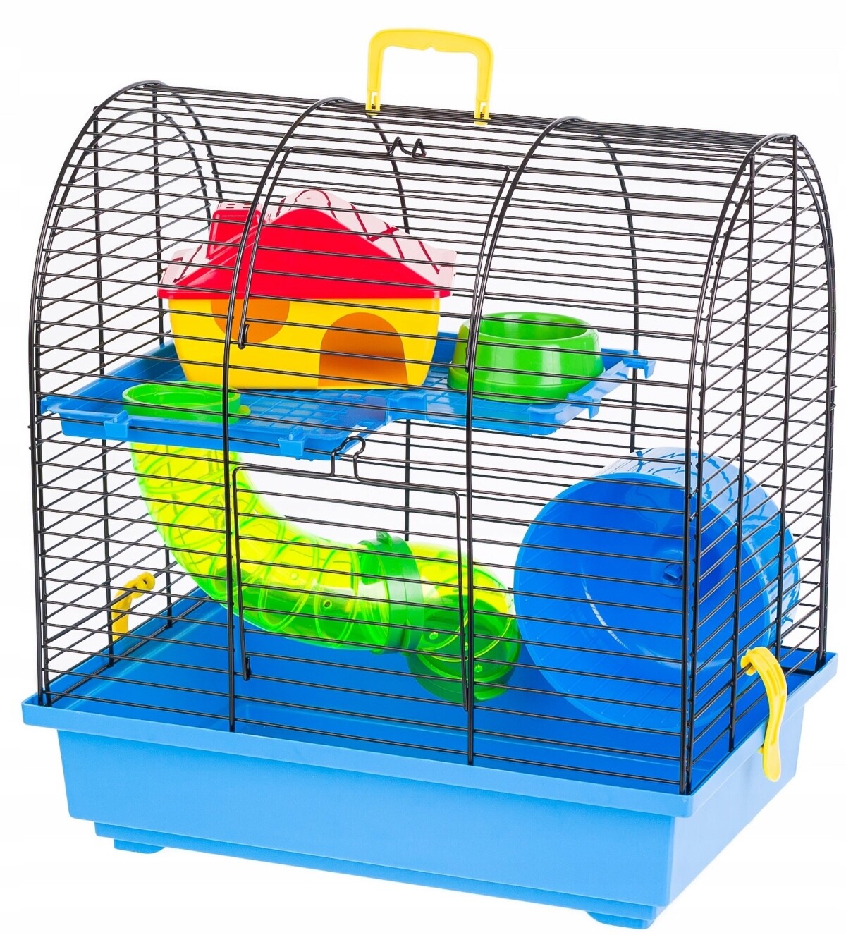 Klec pro malé hlodavce Grim II Black tuba