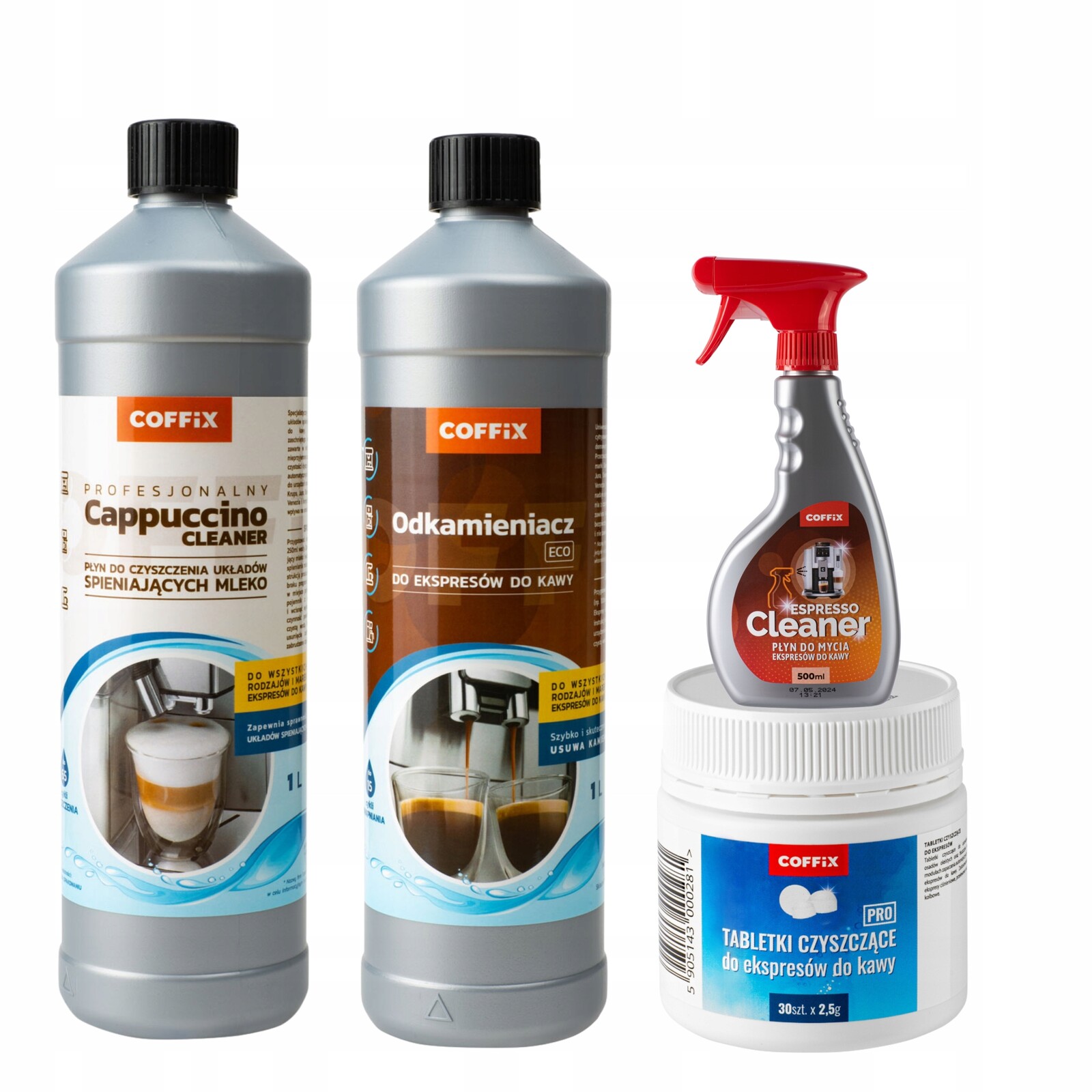 Sada pro gastronomii pro údržbu kávovarů Siemens Coffix