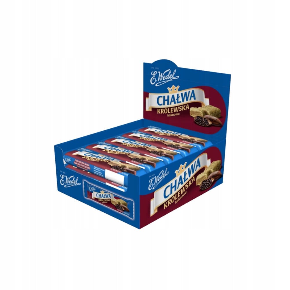 Chalva Královská Kakaová Wedel 50g (balení 20ks)