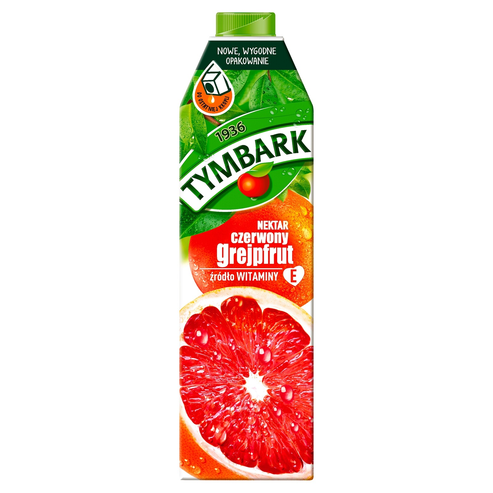 Červený grapefruitový nektar Tymbark 1000 ml x 6 kusů