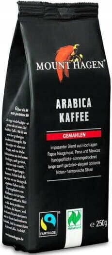 Mletá Káva Arabica Pražená Fair Trade Bio 250 g Mount Hagen
