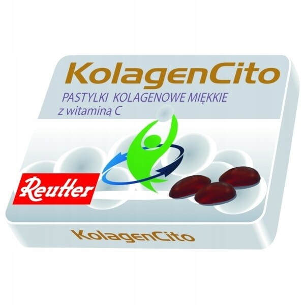 KolagenCito měkké kolagenové pastilky s vitamínem C 48 g Reutter