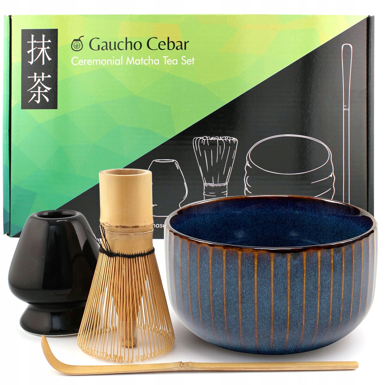 Sada pro matcha v krabičce od Gaucho Cebar