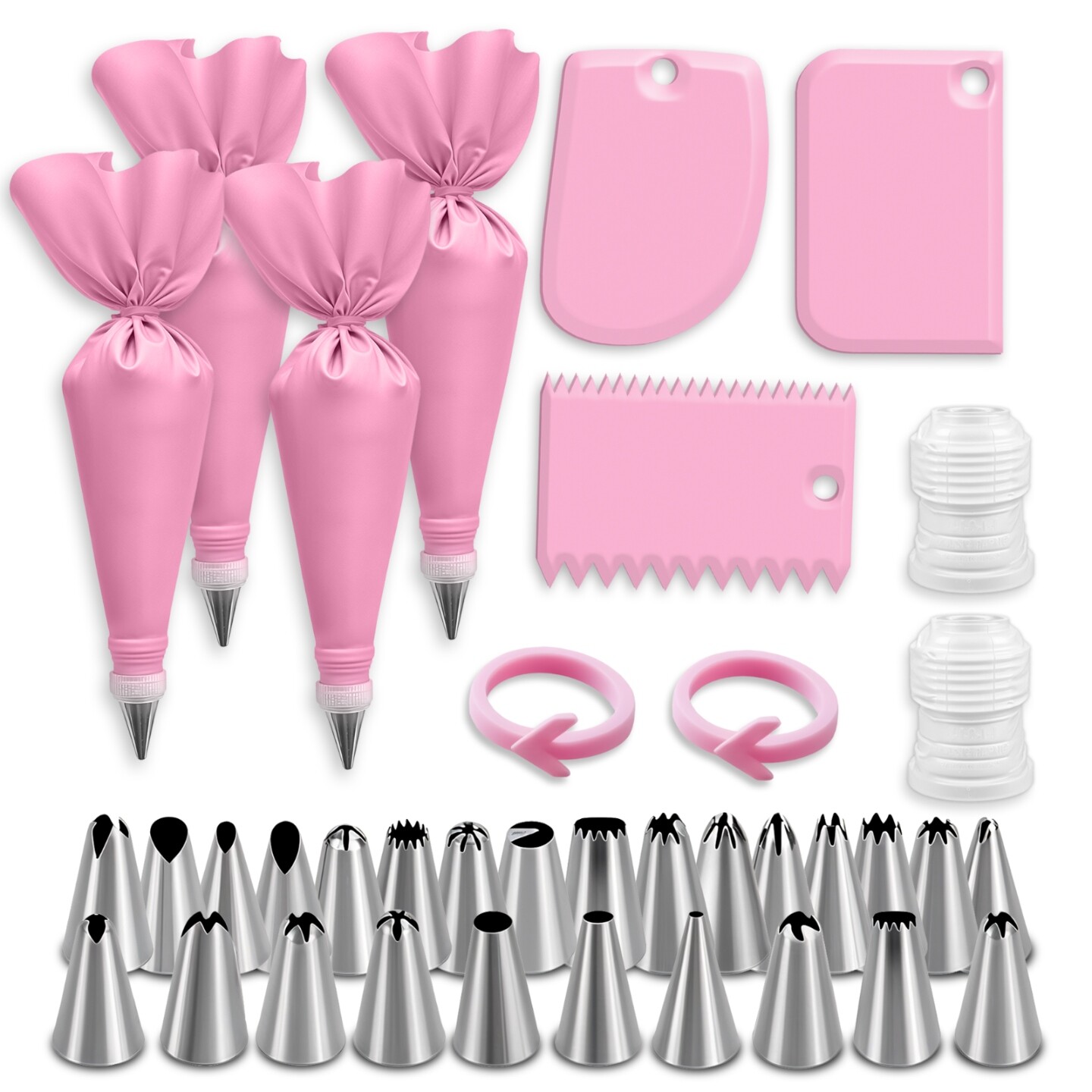 Cukrářský Sáček Cukrářský Silikonový Zadní Díl Dekorace Dortových Koláčů 37 El XXL Sada