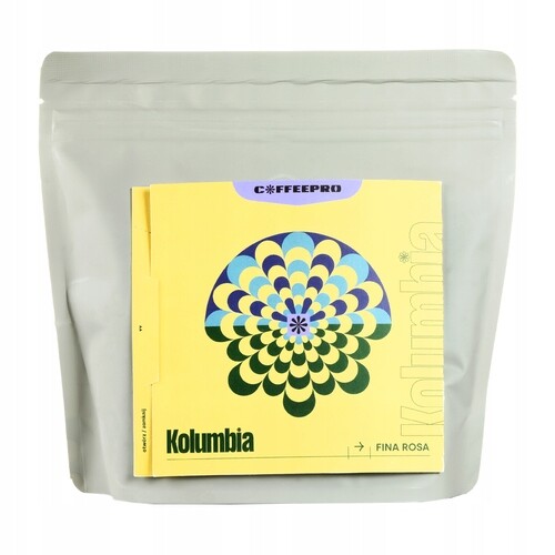 káva zrnková Coffee Pro Kolumbia Fina Rosa 250 g