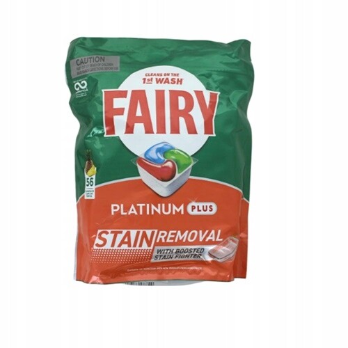 Fairy Platinum Plus All-in-One Kapsle tablety do myčky 56 ks