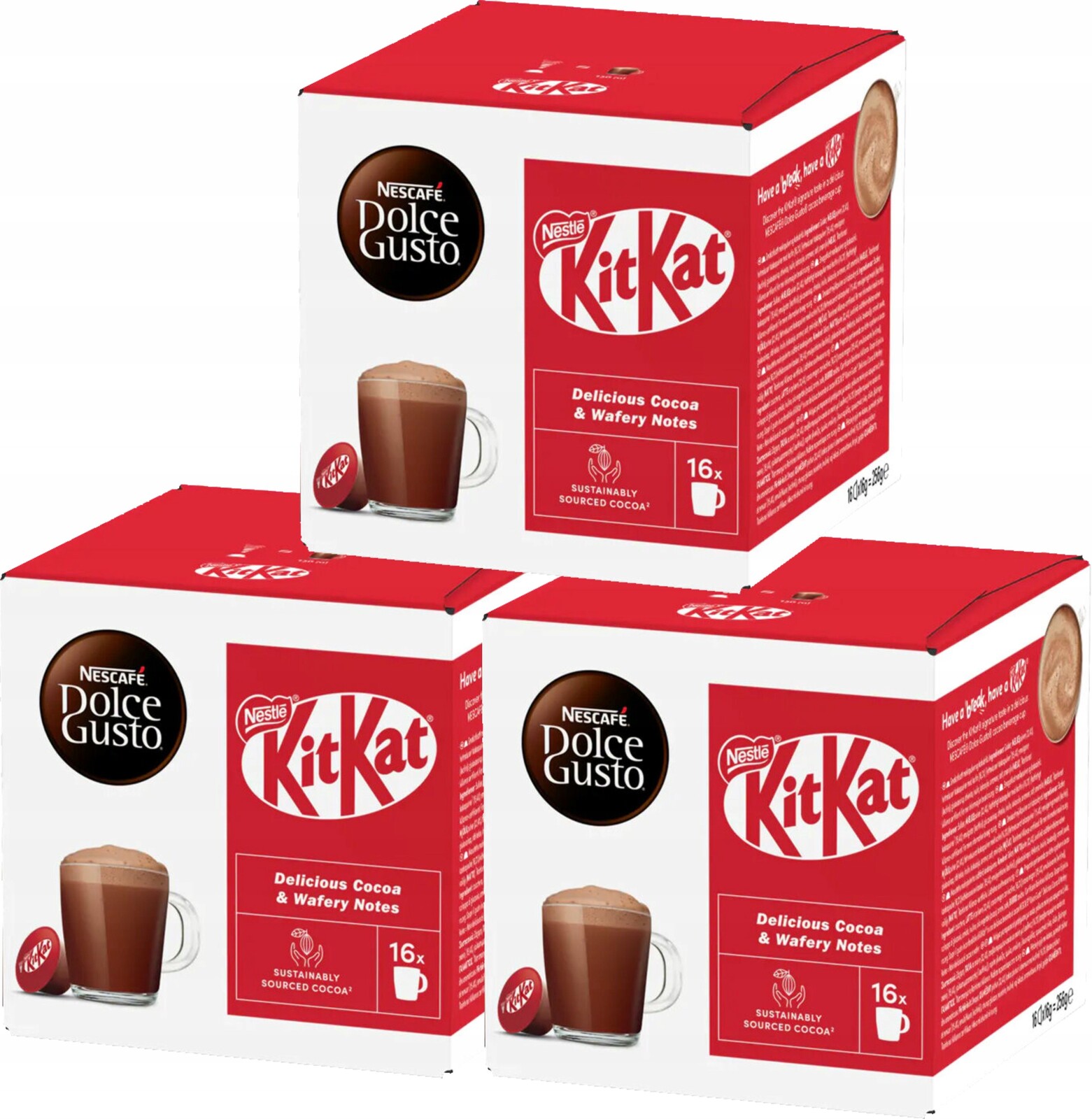Kapsle pro Dolce Gusto KitKat 3 x 16 kusů