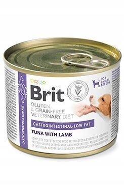 Brit VD Dog GF konz Gastrointestinal Low Fat 200g