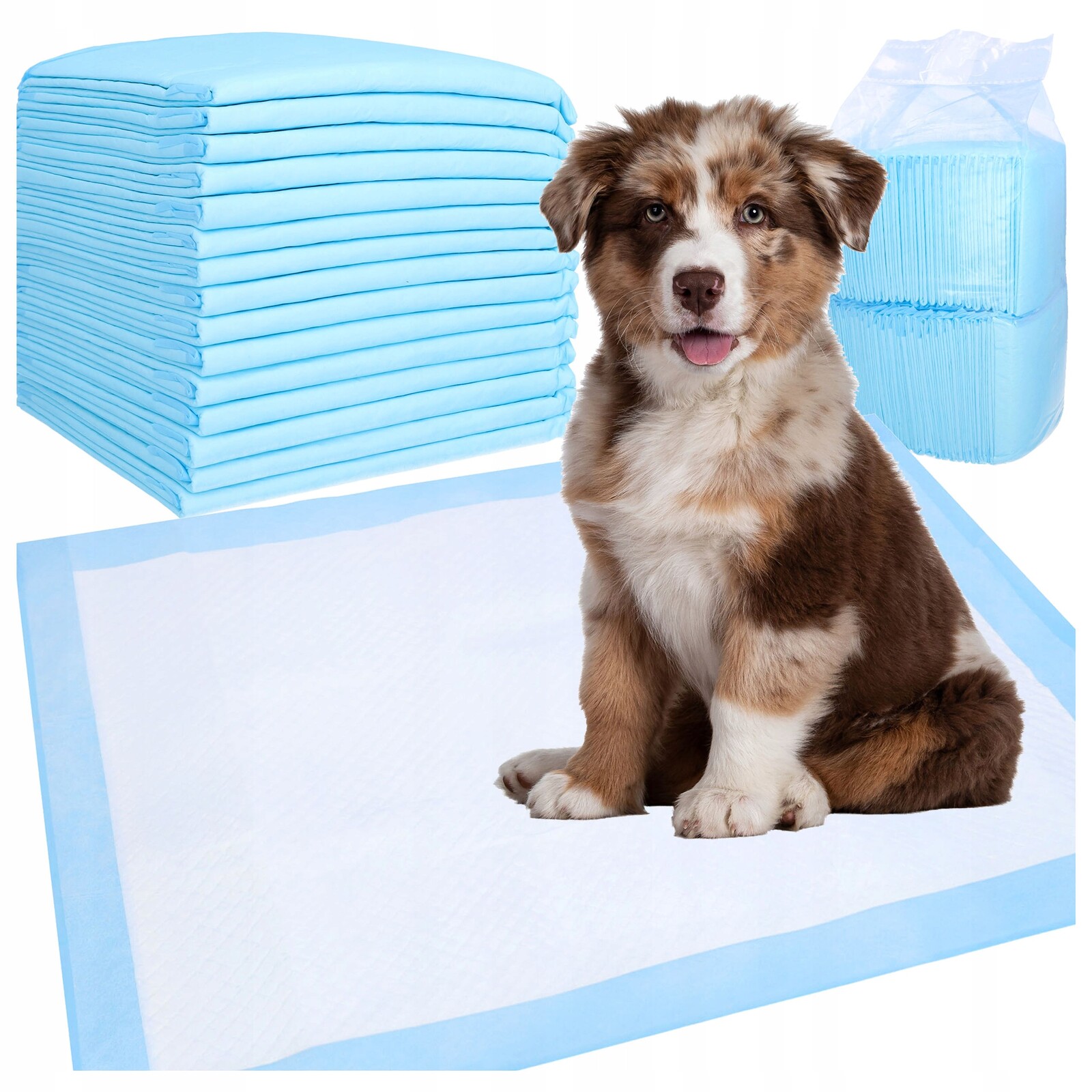 Hygienické absorpční podložky pro psa kočku 60x45 absorpční 50 kusů