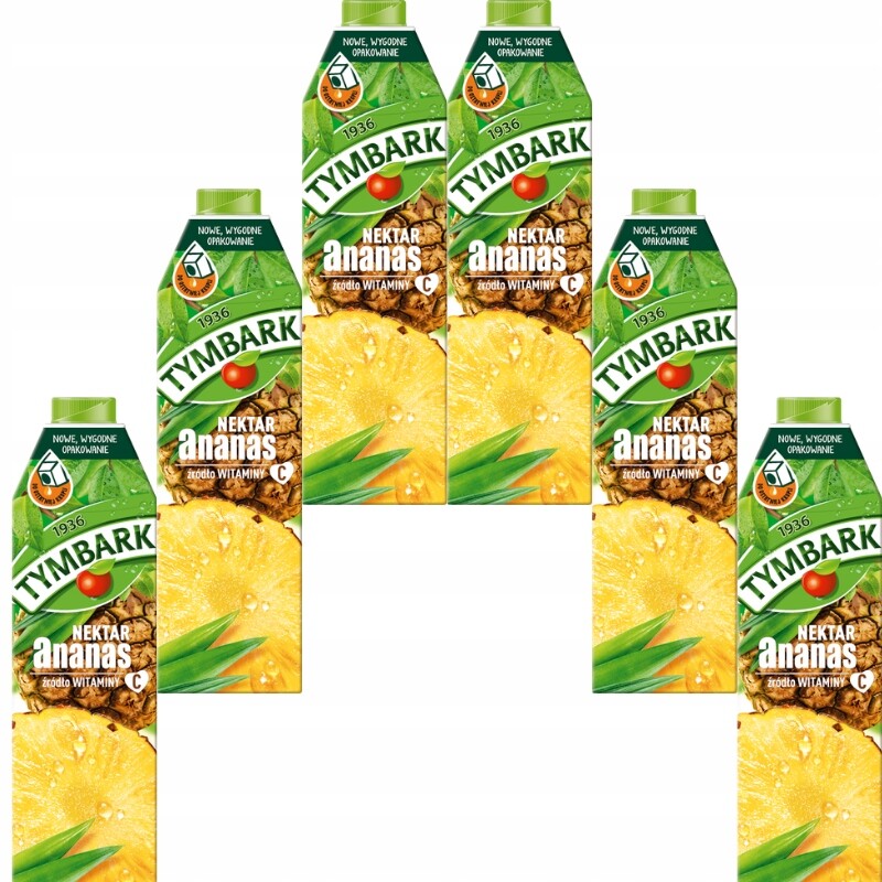 Tymbark Nektar Ananas 6x1L