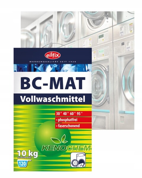 Eilfix Bc-mat Prací prášek Bez Fosfátů pro hotelové prádelny
