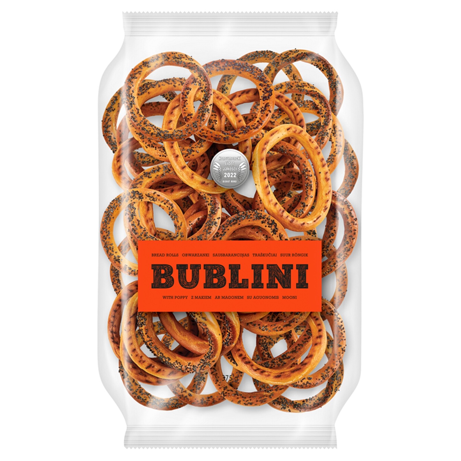 Bublini Preclíky s mákem Obvařanky 375 g