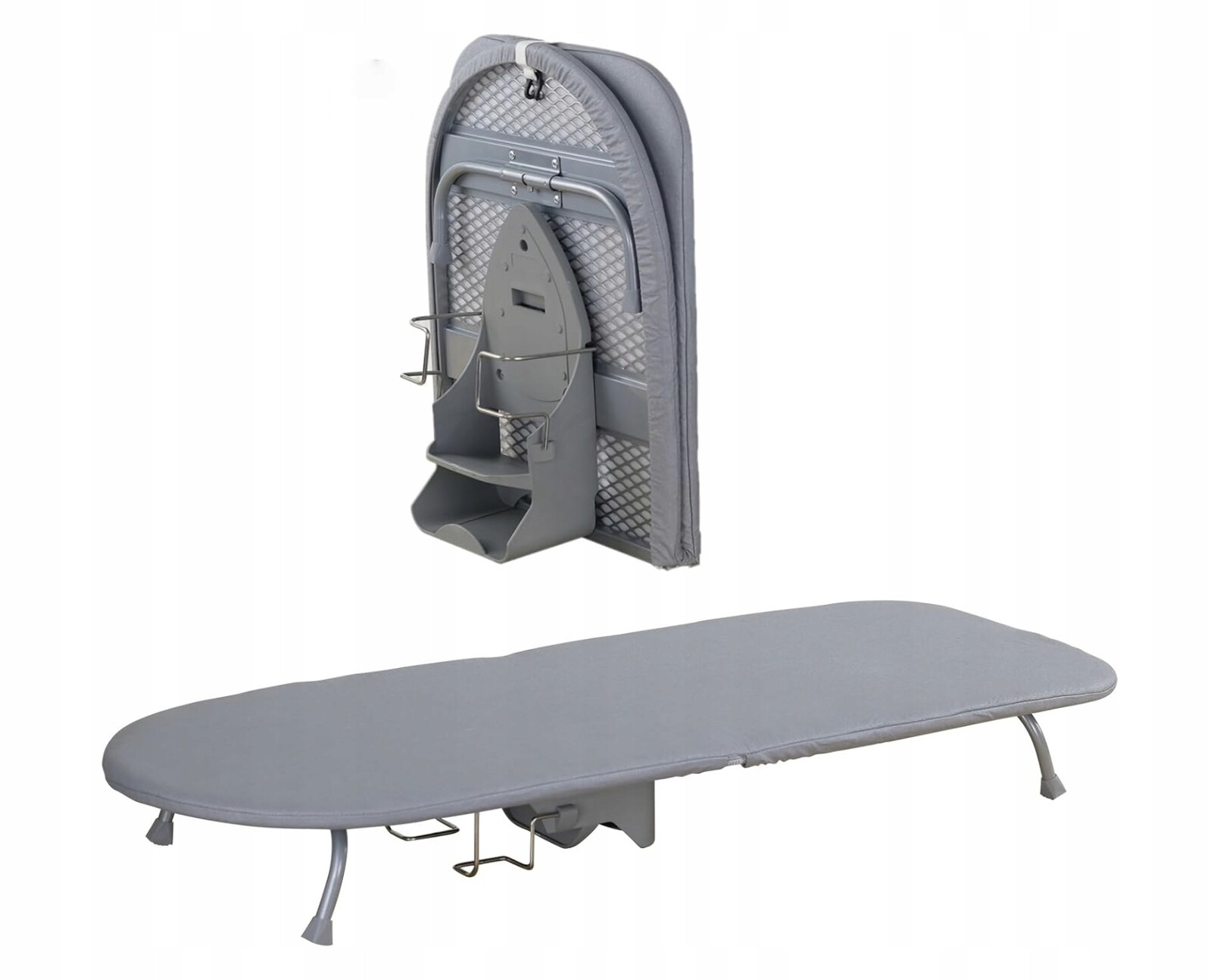 Skládací Žehlicí Prkno Malé Na Stůl Do Skříně, Zasouvací Nástěnný Držák