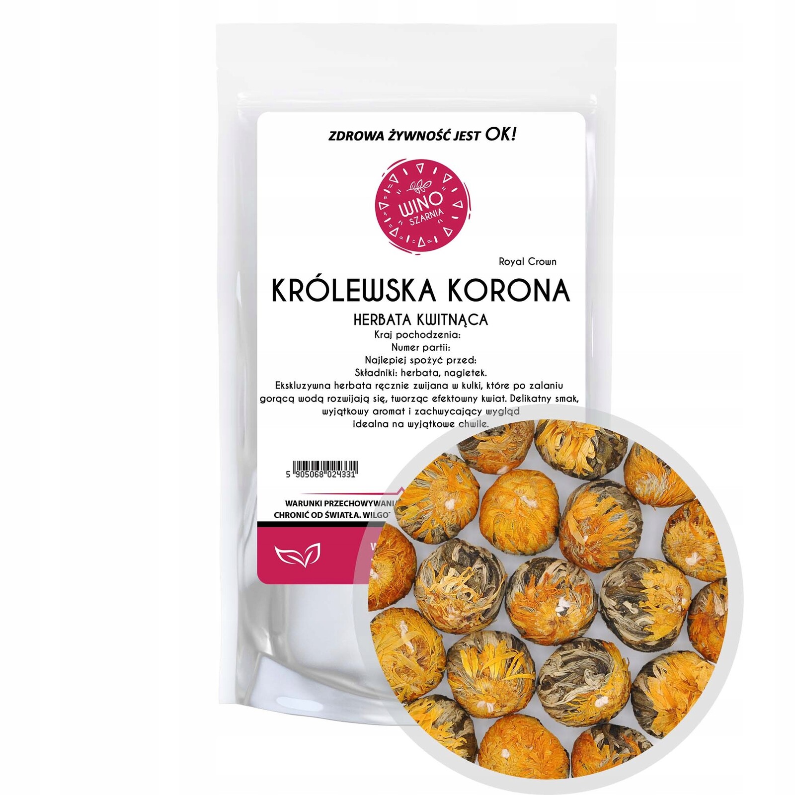 Čaj Královská koruna Tea Royal Crown 1 kg