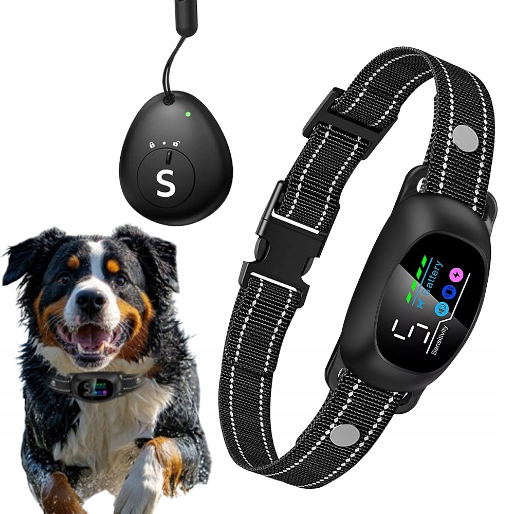 Elektrický výcvikový obojek pro psa Treser s Led displejem